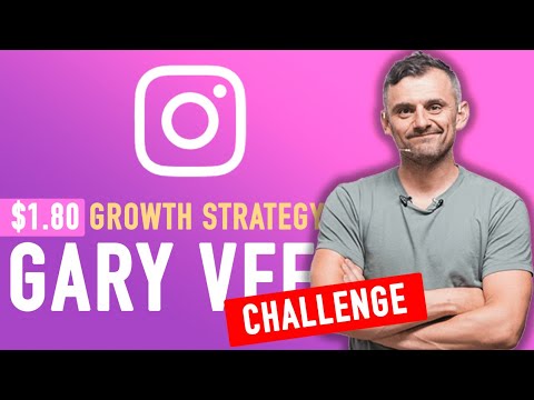Provare la strategia di crescita Instagram da $ 1,80 di Gary Vee